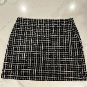 Women’s Loft sparkly tweed skirt
